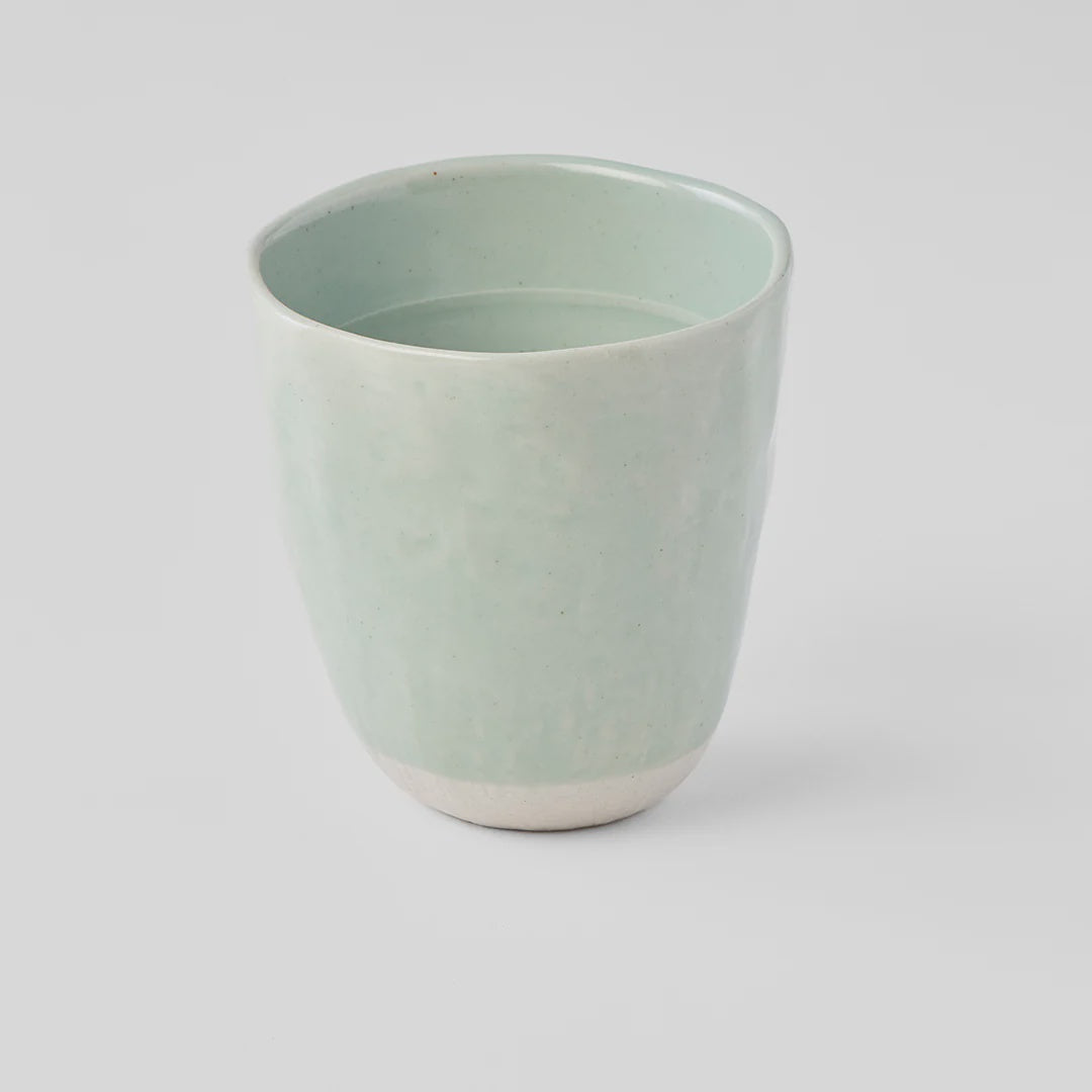 Japanese Lopsided Mug Large | Teal – Deluxe Greytown NZ