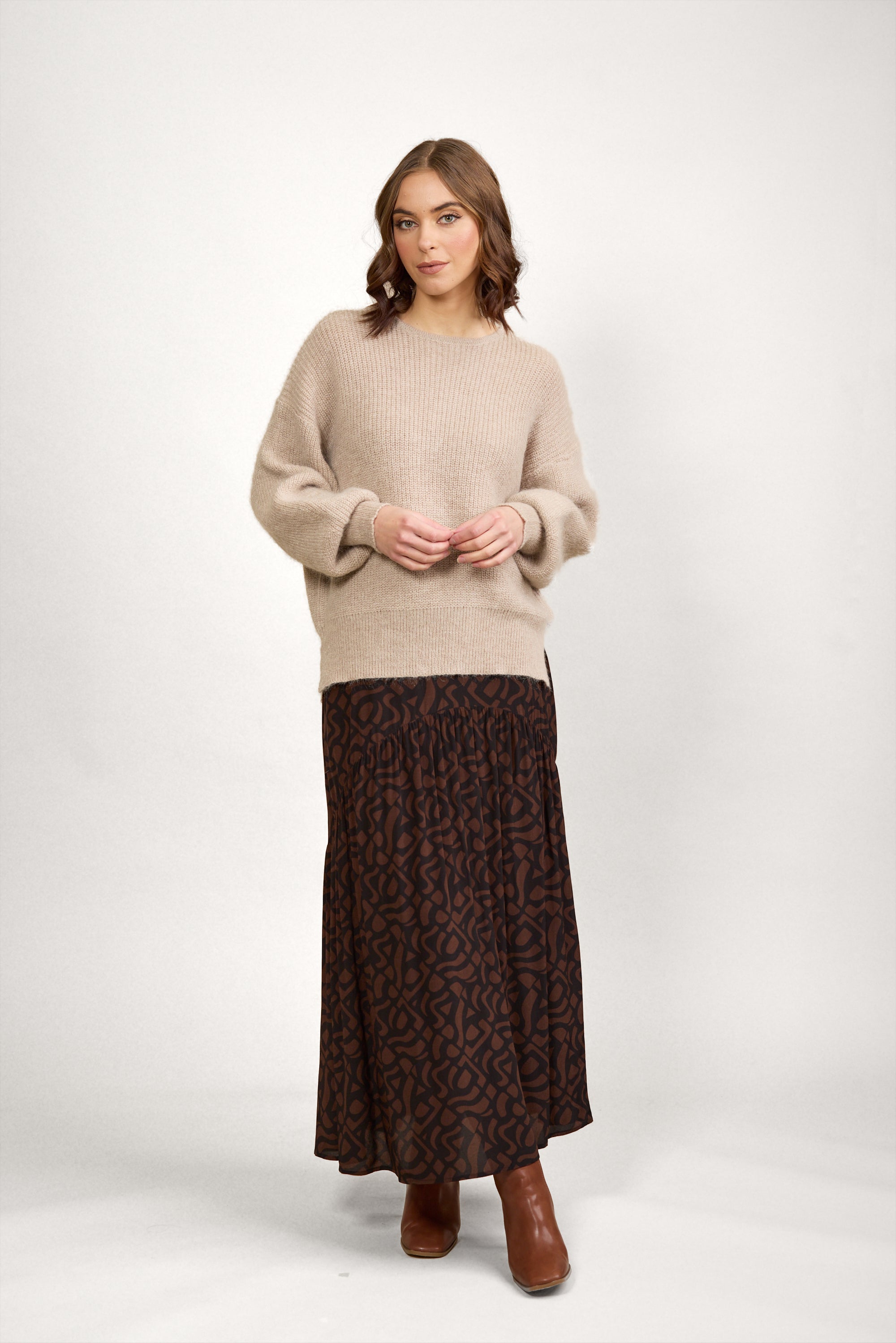 Knewe 2016A Note Sweater | Oatmeal