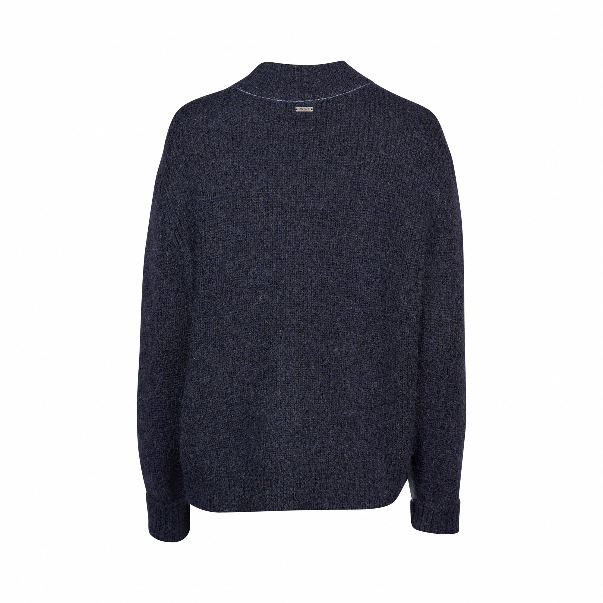 Knewe 2033 Two Tone Sweater | Sky Blue/Ink