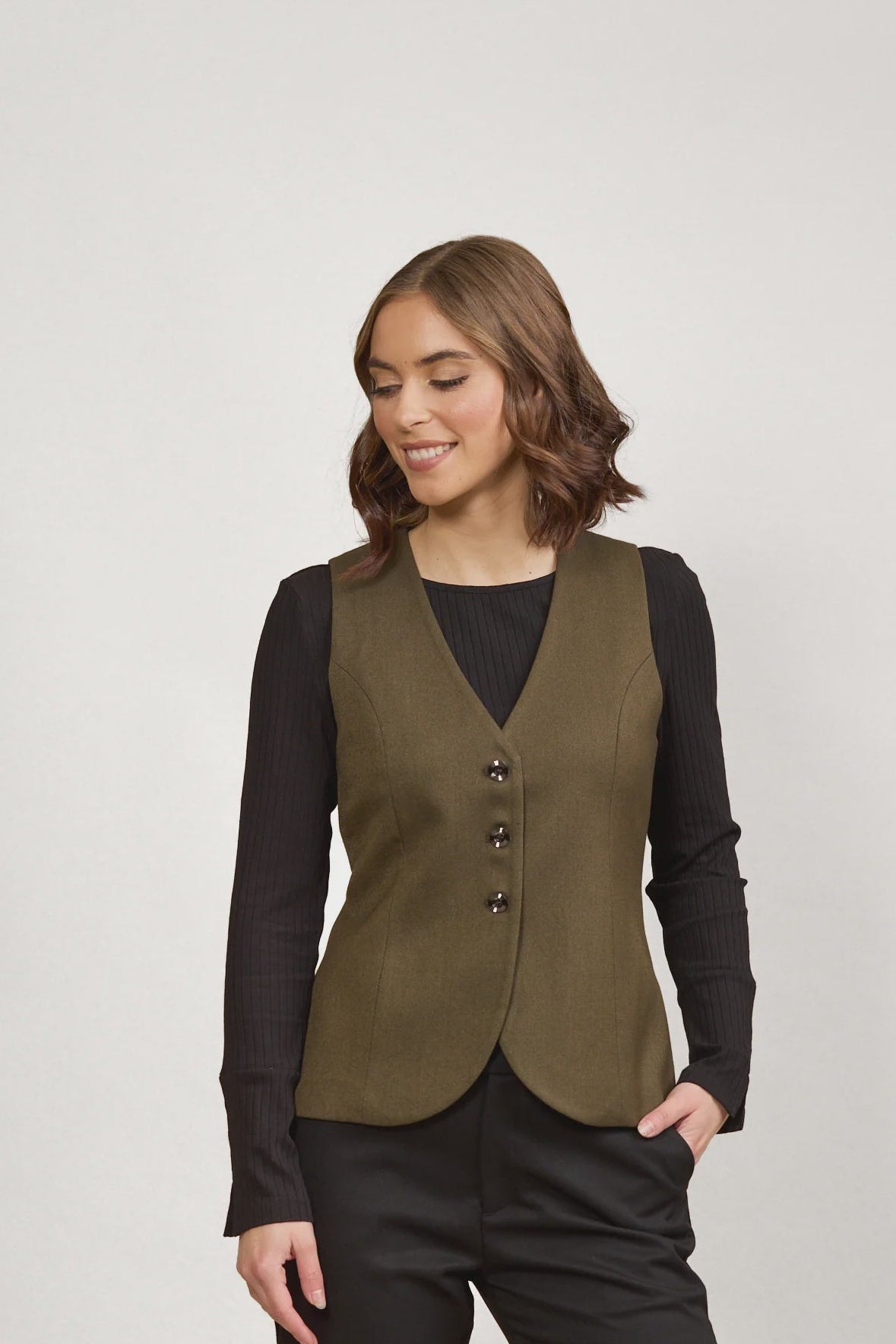 Knewe 6042 Florence Vest | Hunter