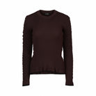 Knewe 2031 Luxe Sweater | Chocolate/Black