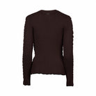 Knewe 2031 Luxe Sweater | Chocolate/Black