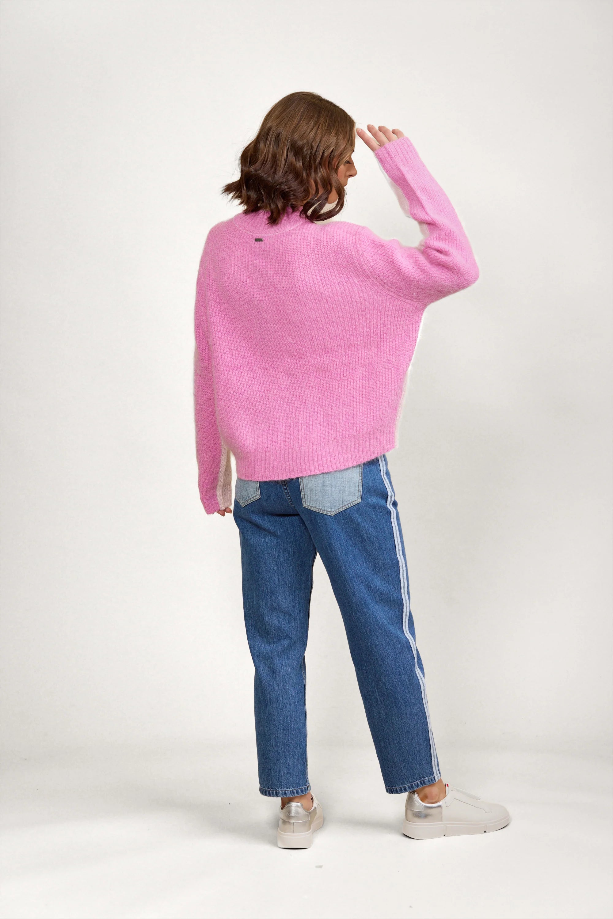Knewe 2033 Two Tone Sweater | Candyfloss