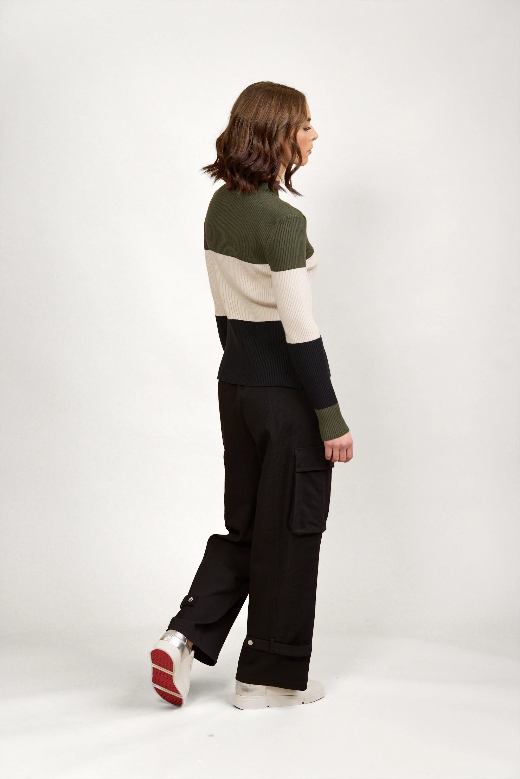 Knewe 2036 Cruze Sweater | Hunter/Oat/Blk