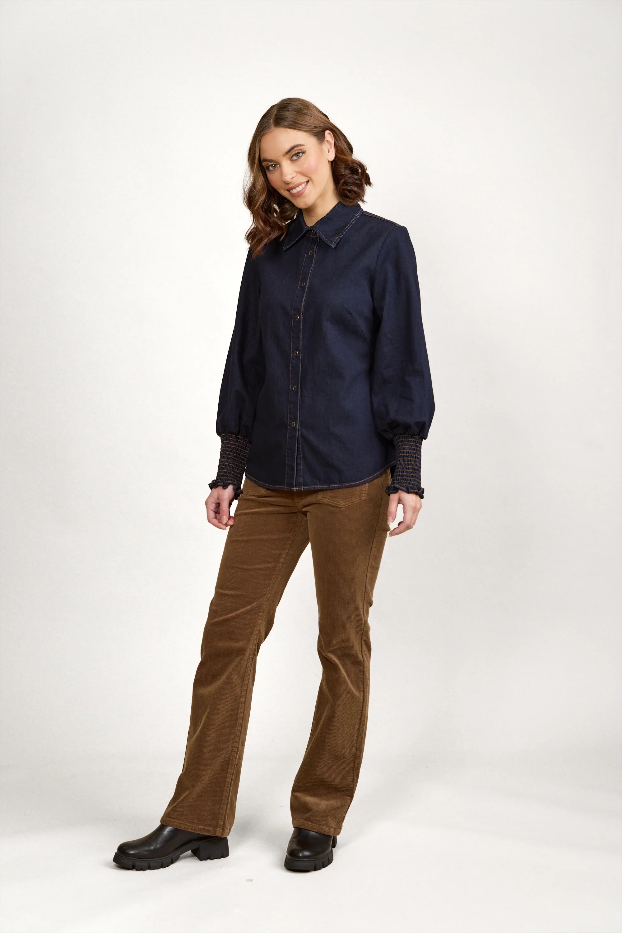 Knewe 5094 Ford Shirt | Dark Denim