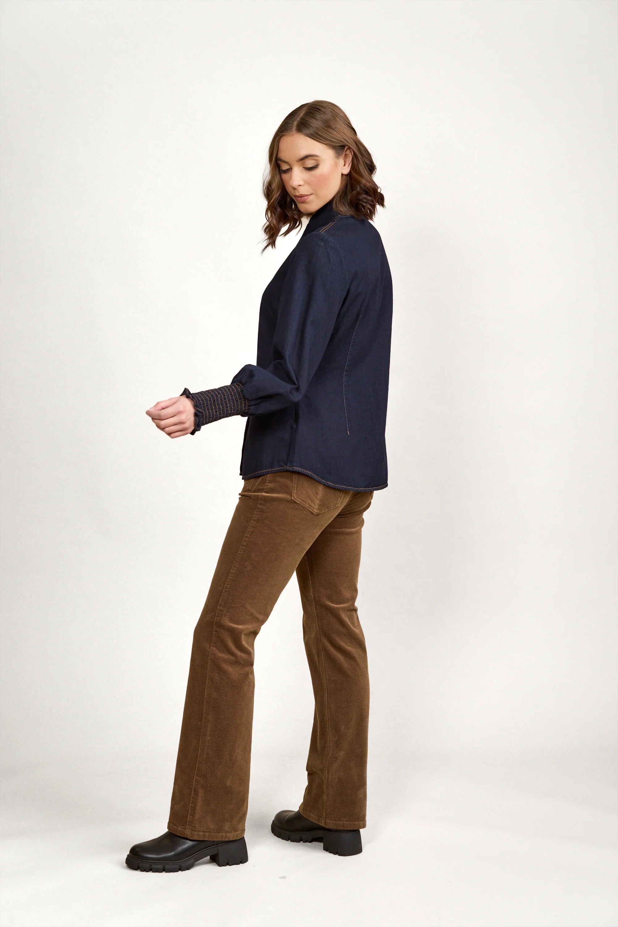 Knewe 5094 Ford Shirt | Dark Denim