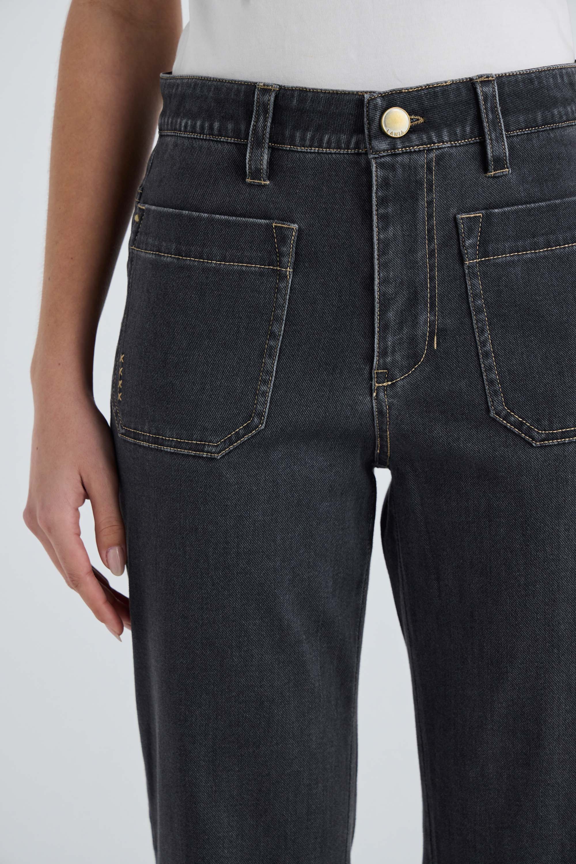 Lania 3764 Chrome Jean I Charcoal