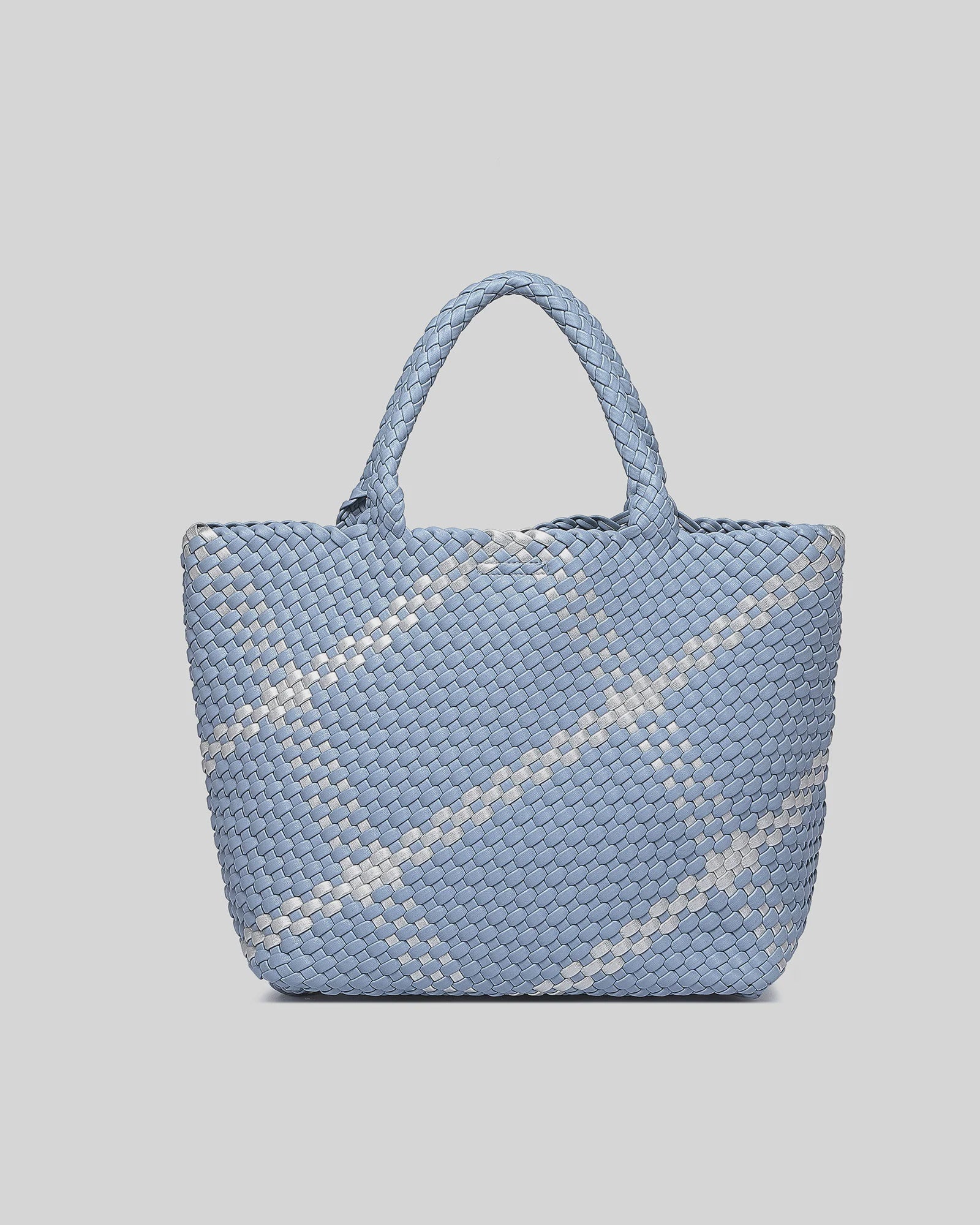 Louenhide Cruiser Woven Tote Bag | Chambray/Silver