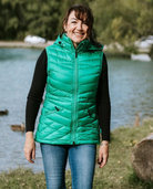 Moke Mary Claire Women's Vest | Emerald