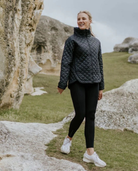 Moke Melissa Women's Quilt Jacket | Black