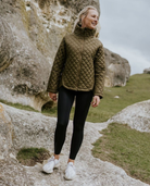 Moke Melissa Women's Quilt Jacket | Loden