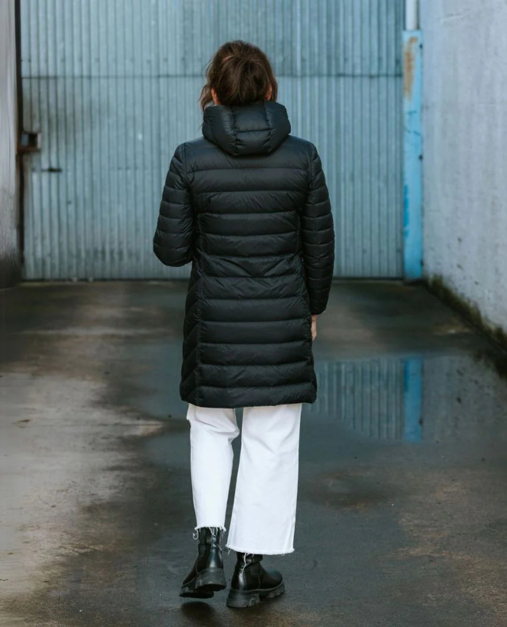 Moke Arnie Reversible Coat | Black/Cabernet