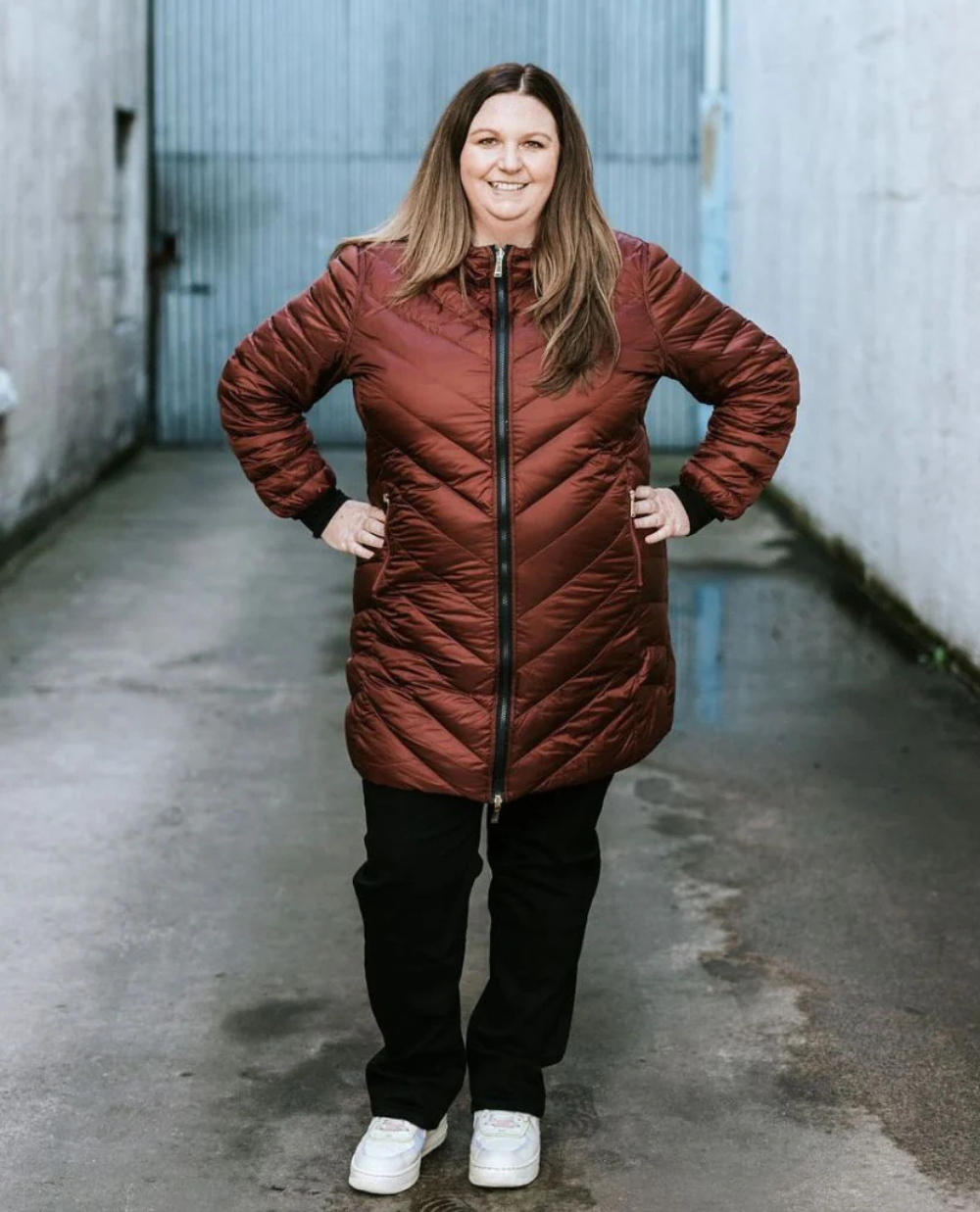 Moke Arnie Reversible Coat | Black/Cabernet