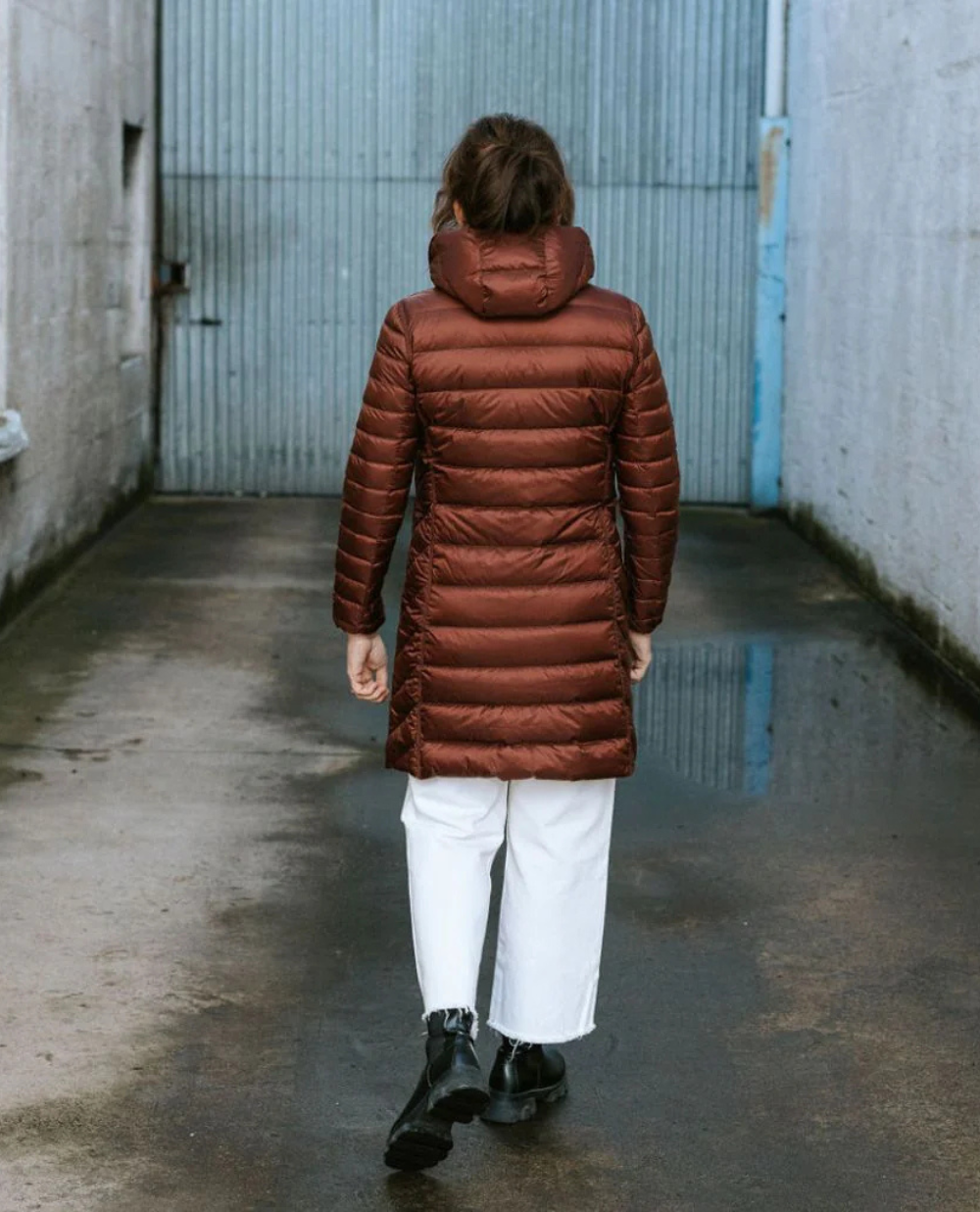 Moke Arnie Reversible Coat | Black/Cabernet