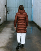 Moke Arnie Reversible Coat | Black/Cabernet