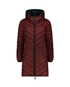 Moke Arnie Reversible Coat | Black/Cabernet