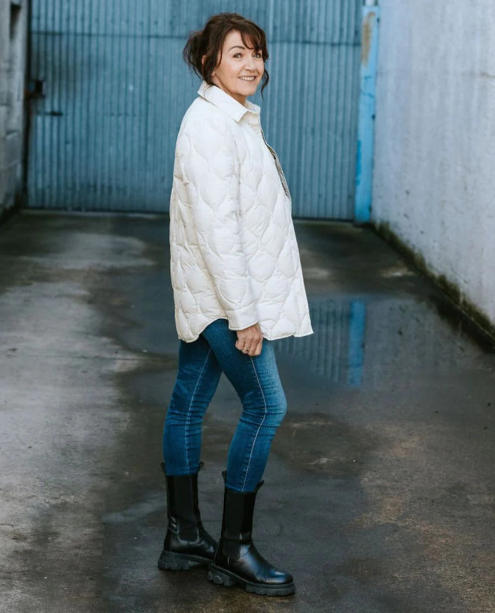 Moke Ash Overshirt | Cream