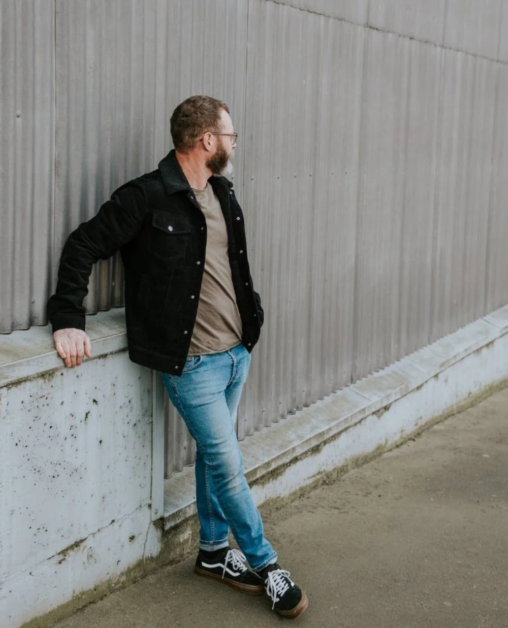 Moke Hammer Men's Cord Jacket | Black