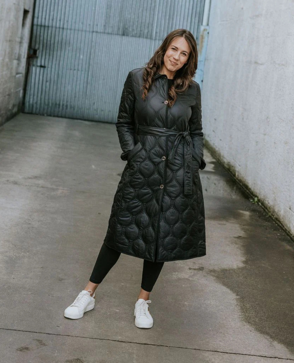 Moke Lissy Women's Quilt Jacket | Black
