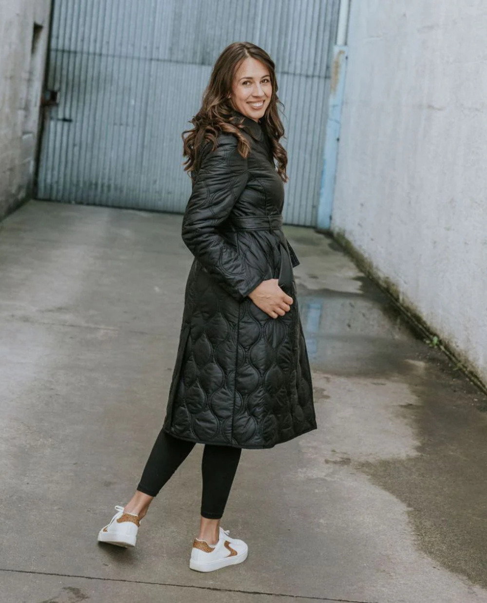 Moke Lissy Women's Quilt Jacket | Black