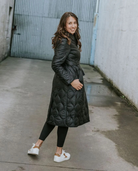Moke Lissy Women's Quilt Jacket | Black