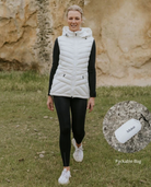 Moke Mary Claire Women's Vest | Cream
