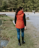 Moke Mary Claire Women's Vest | Intense Rust