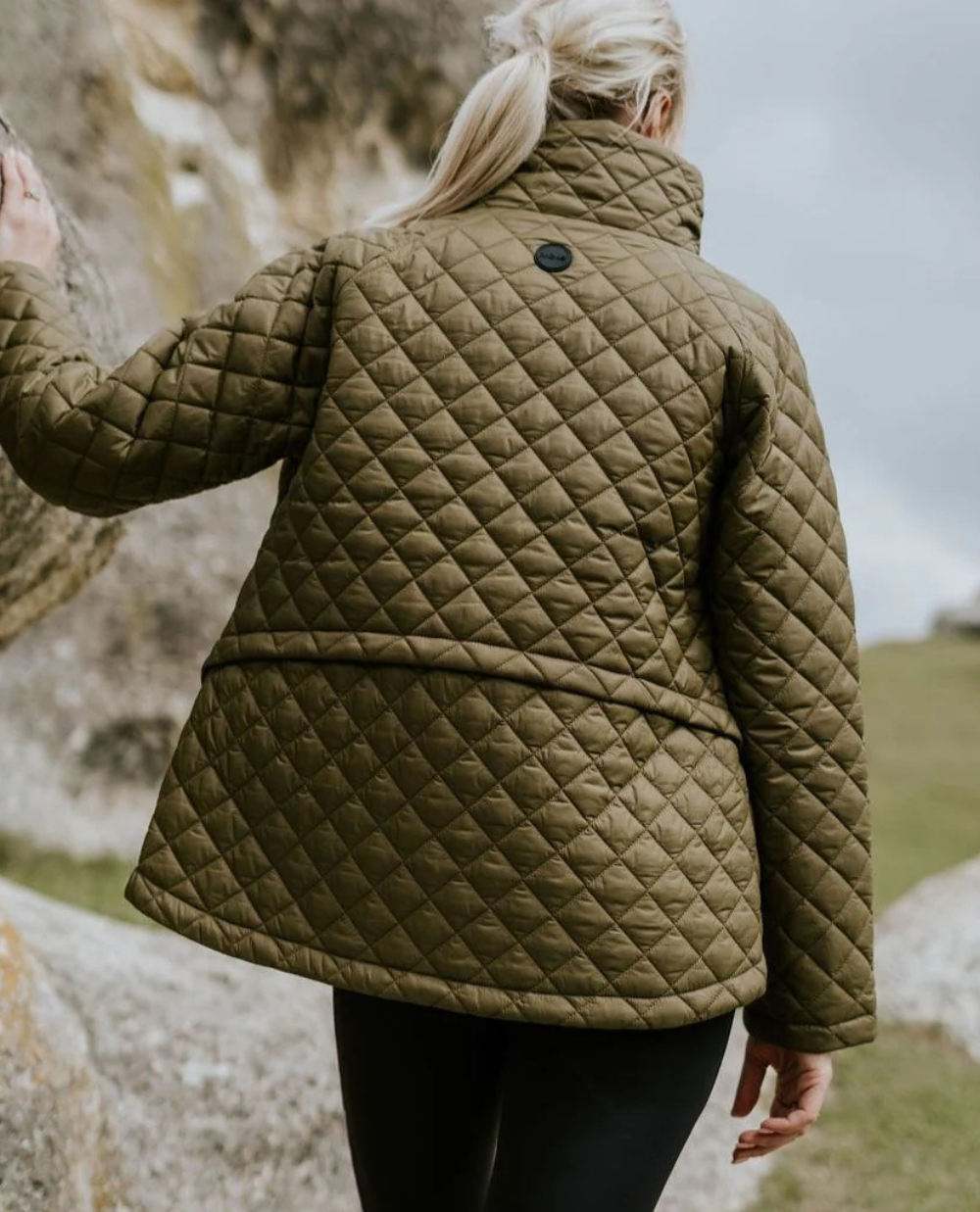 Moke Melissa Women's Quilt Jacket | Loden
