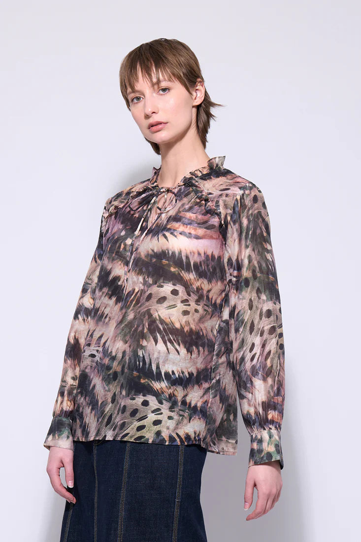 Neris Fly Girl Blouse | Feathers