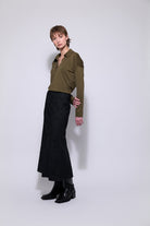 Neris Ida Skirt | Black Wash