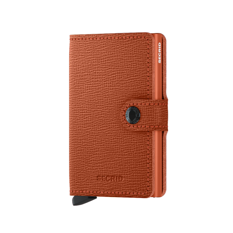 Secrid Mini Wallet Crisple | Pumpkin