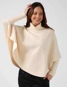 Stella + Gemma Joey Poncho | One Size-Milk
