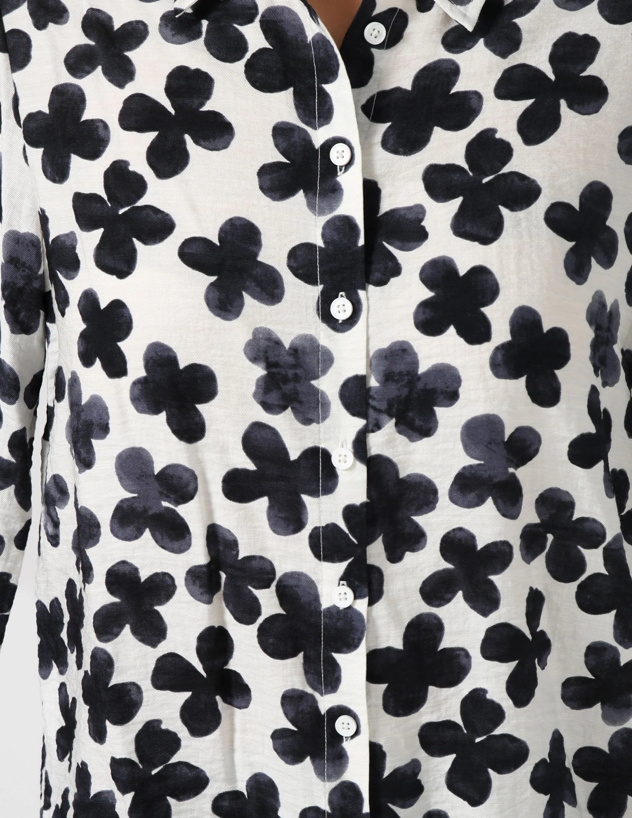 Stella + Gemma Charlotte Shirt | Navy Flowers