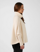 Stella + Gemma Joey Poncho | One Size-Milk