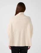 Stella + Gemma Joey Poncho | One Size-Milk