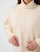 Stella + Gemma Joey Poncho | One Size-Milk