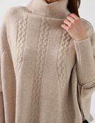 Stella + Gemma Joey Poncho | One Size-Tan