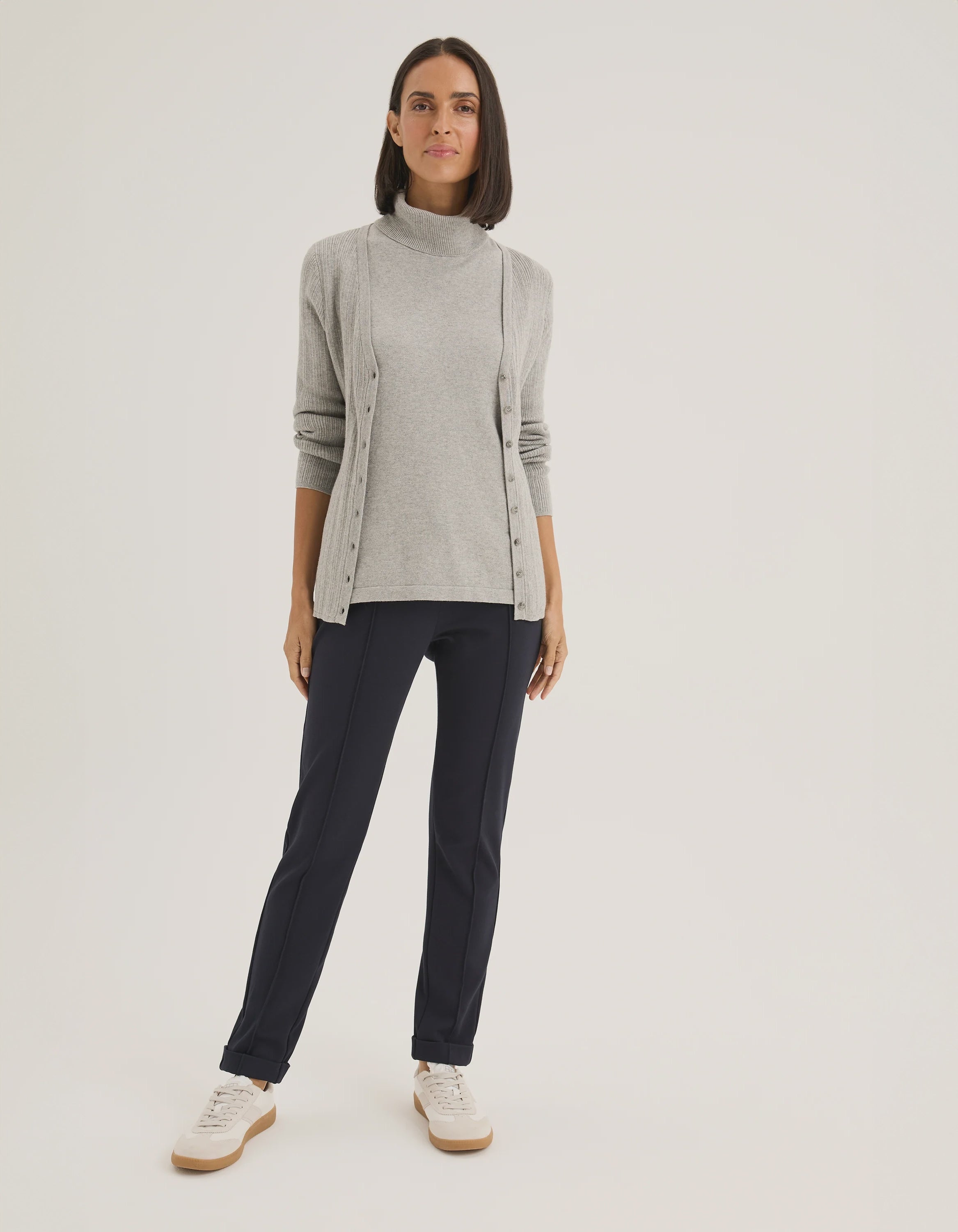 Yarra Trail Mica Cardi | Silver Marle