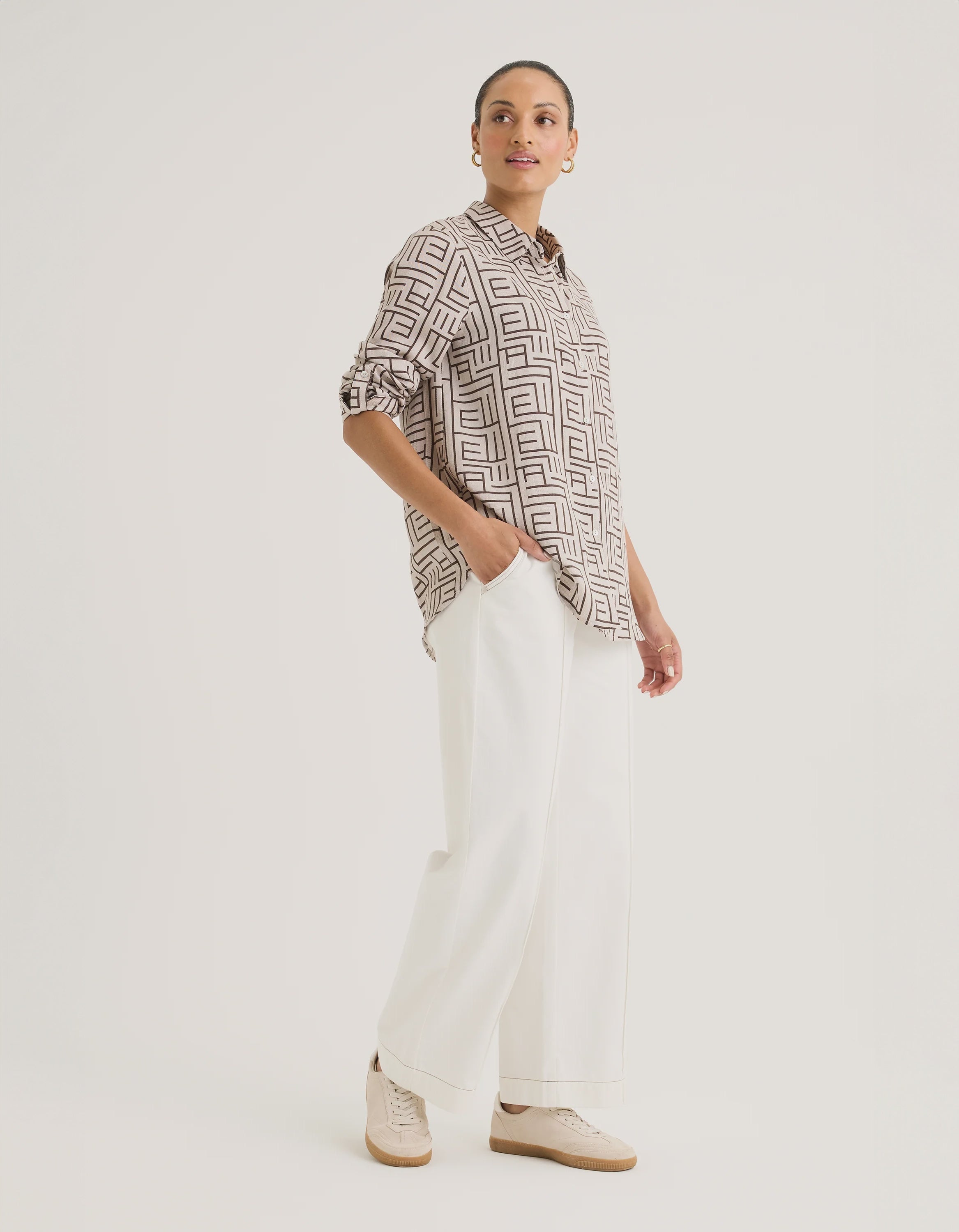 Yarra Trail Rural Shirt | Grounding Print