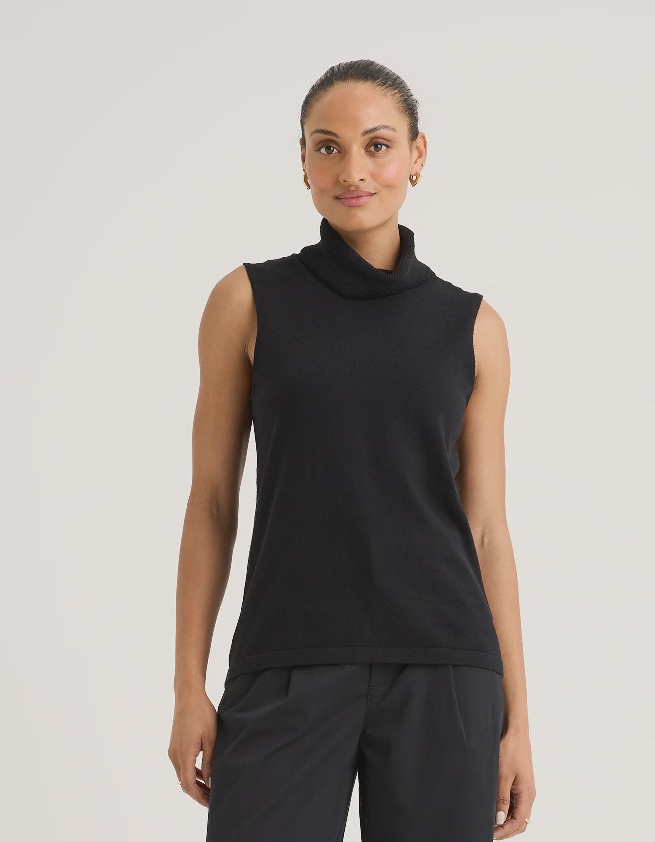 Yarra Trail Tranquil Knit | Black