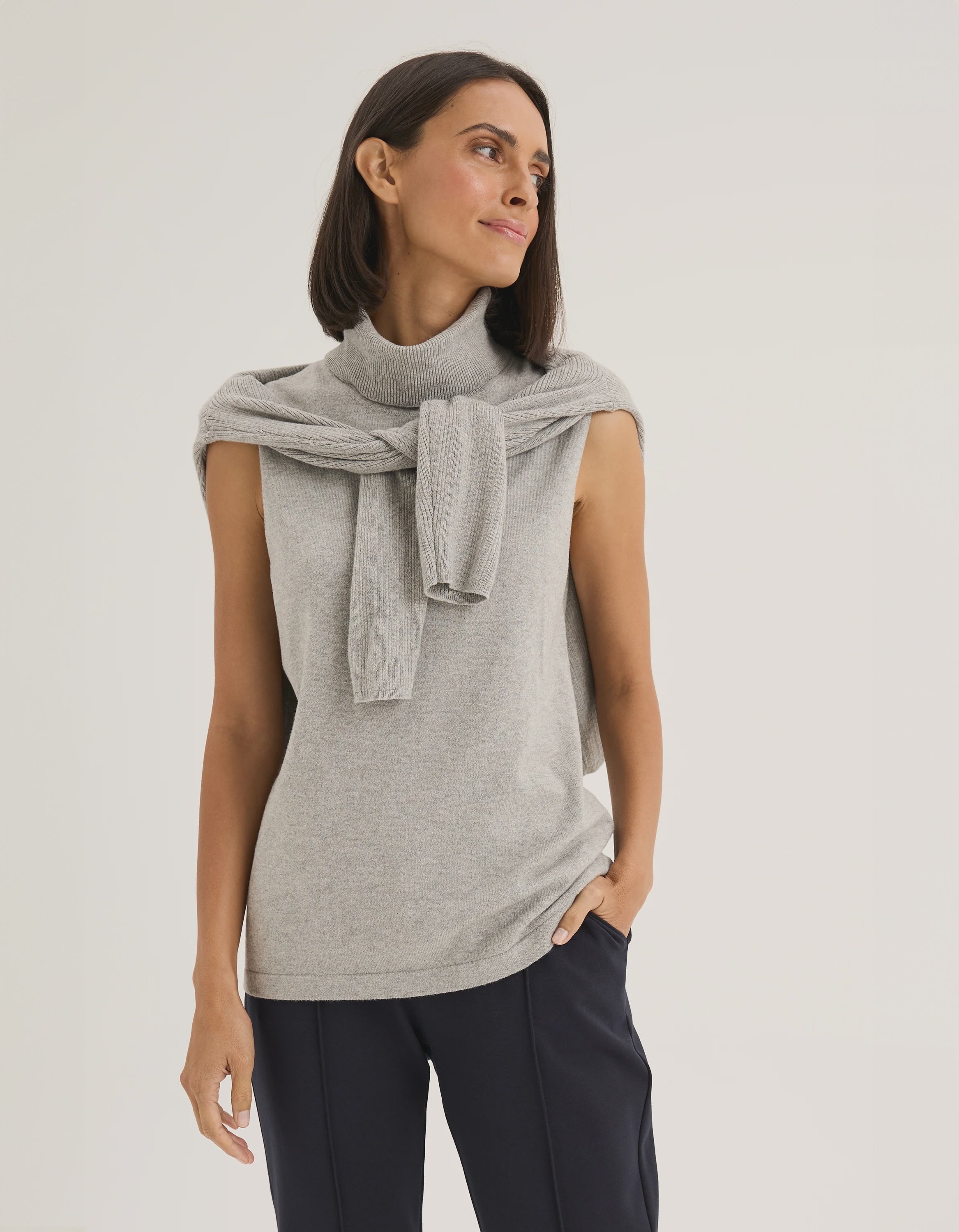 Yarra Trail Tranquil Knit | Silver Marle