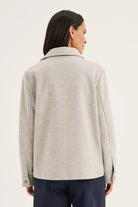 Yarra Trail Accent Jacket | Silver Marle