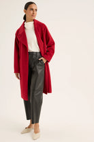 Yarra Trail Ember Coat | Scarlet