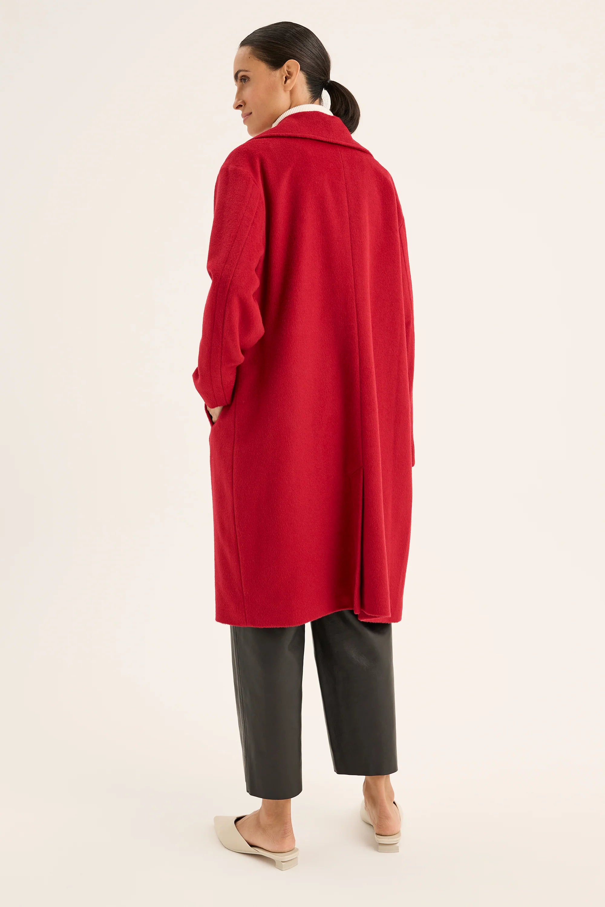 Yarra Trail Ember Coat | Scarlet