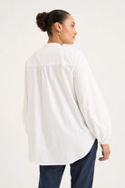 Yarra Trail Mantle Top | White
