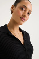 Yarra Trail Maple Cardi | Black