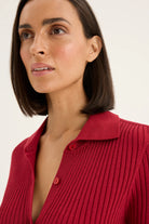 Yarra Trail Maple Cardi | Scarlet