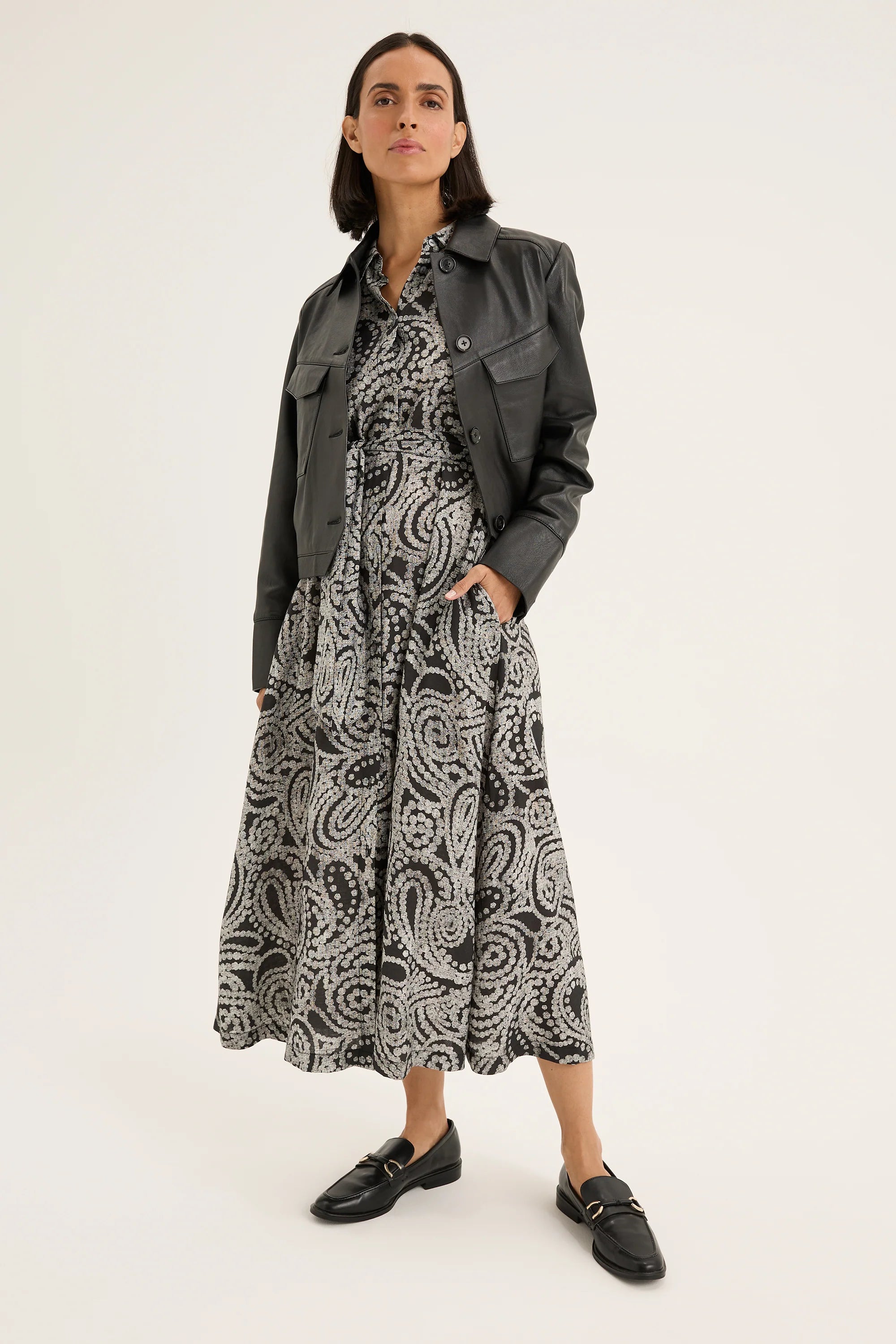 Yarra Trail Raw Hide Jacket | Black