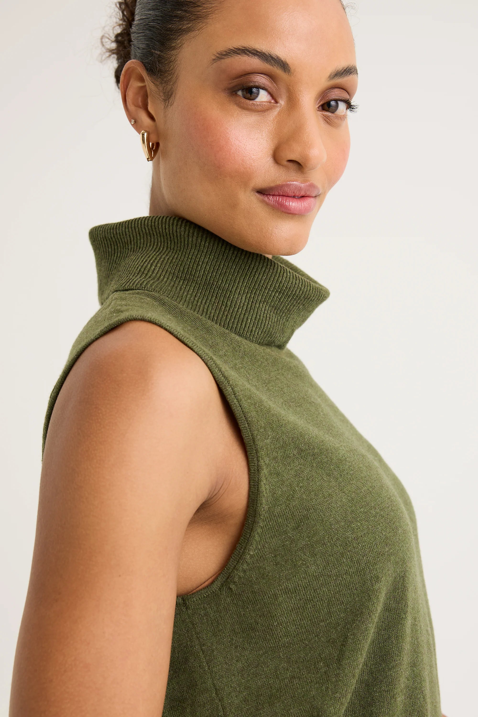 Yarra Trail Tranquil Knit | Khaki