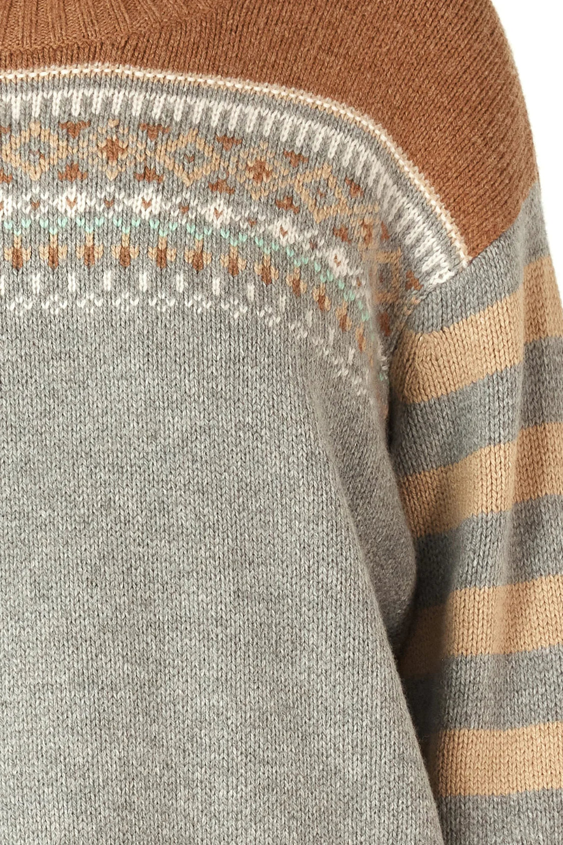 Zaket & Plover Fairisle Jumper | Goose